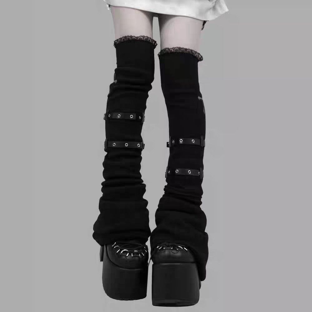 Vintage Fashion Subculture - サブカルチャー Y2K スパイシーガールズ JK ニーソックス レディース