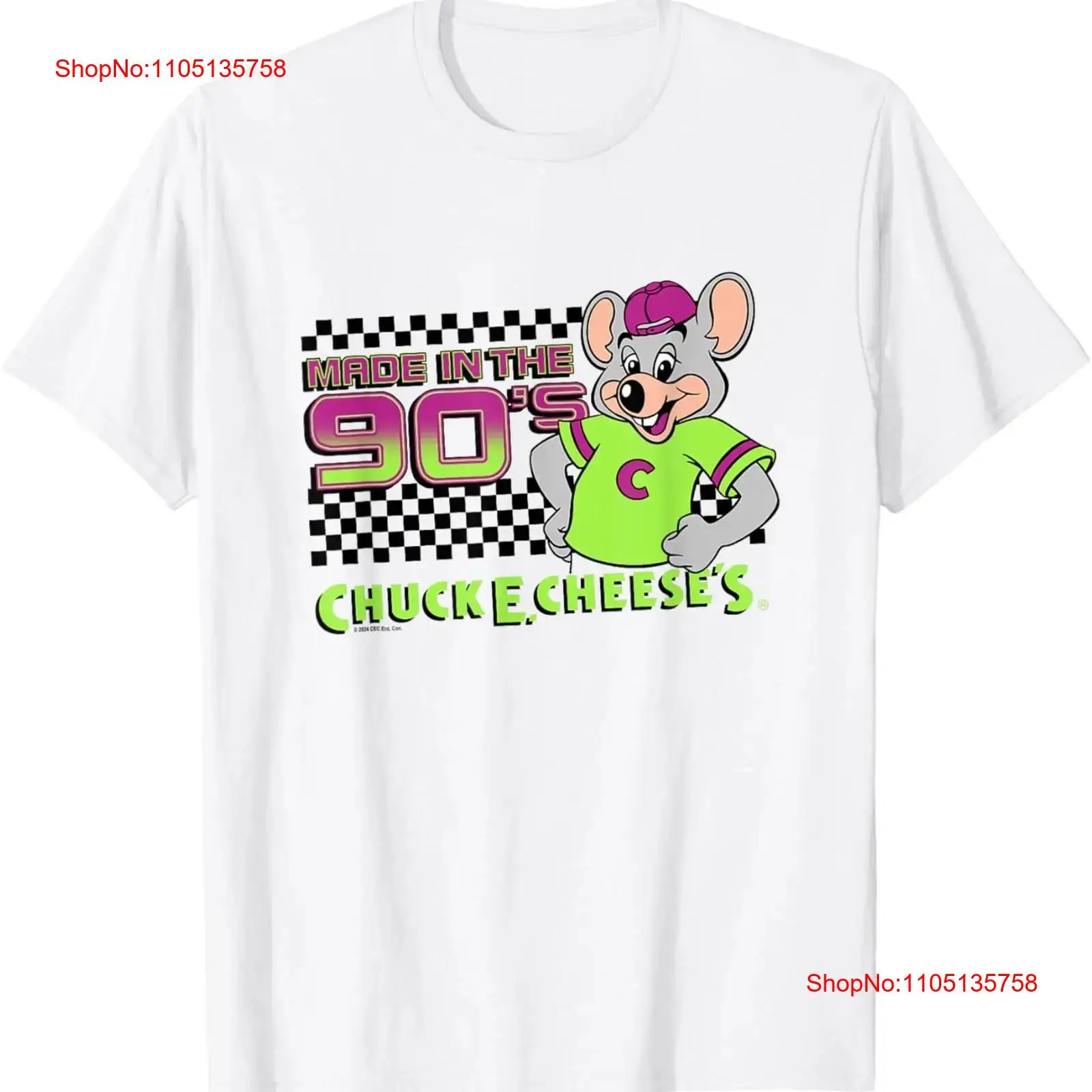 Vintage Fashion Logos - チャック・イ・チーズ 90年代製 レトロネオンロゴTシャツ ヴィンテージウォッシュ加工 ファッション カジュアル
