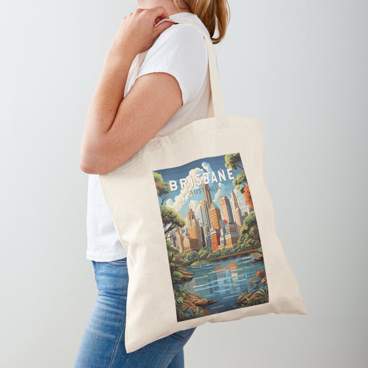Vintage Fashion Australia - ブリスベン オーストラリア 旅行 アート ヴィンテージ トートバッグ
