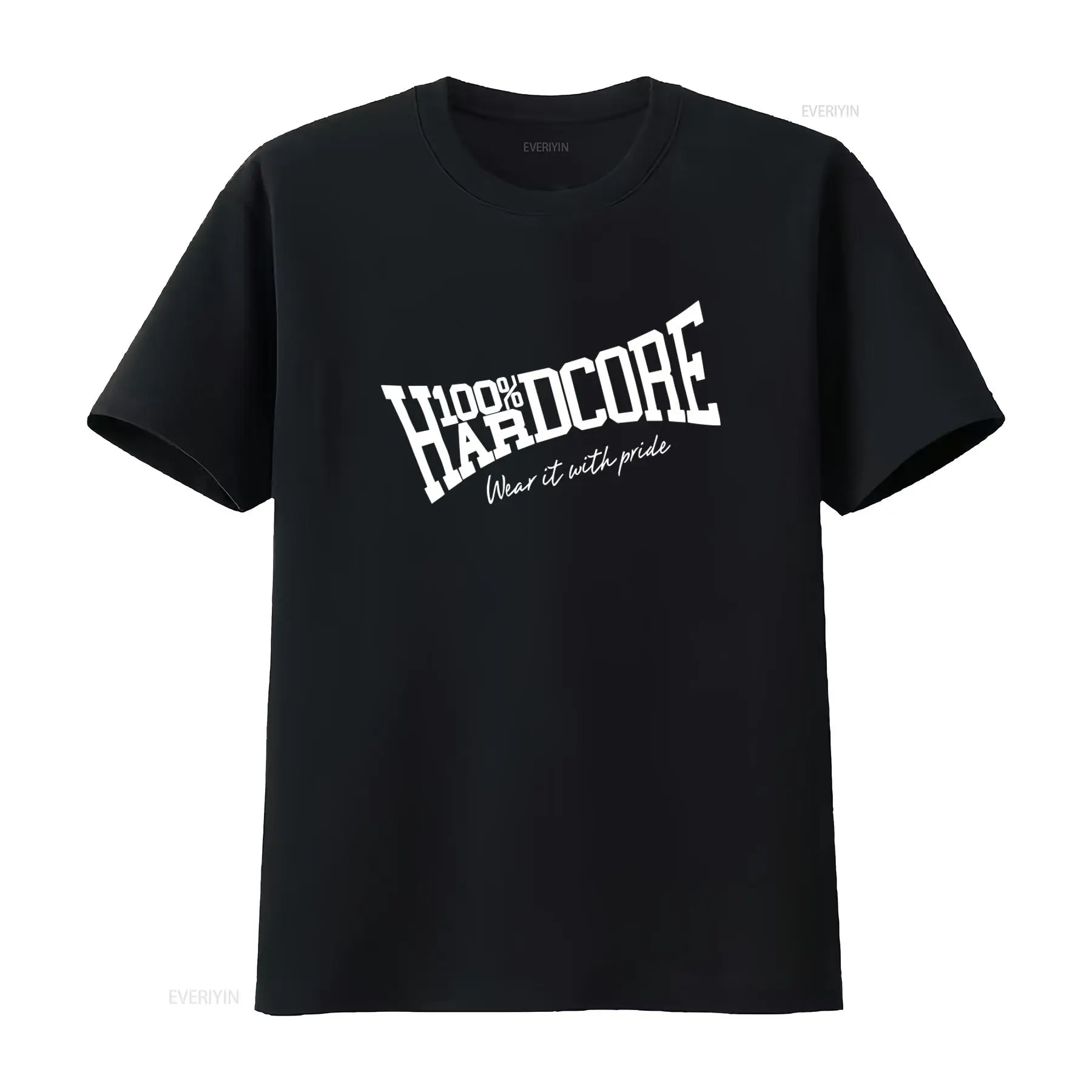 Vintage Fashion Logos - 100 HARDCORE メンズ ティルテッド エッセンシャル T