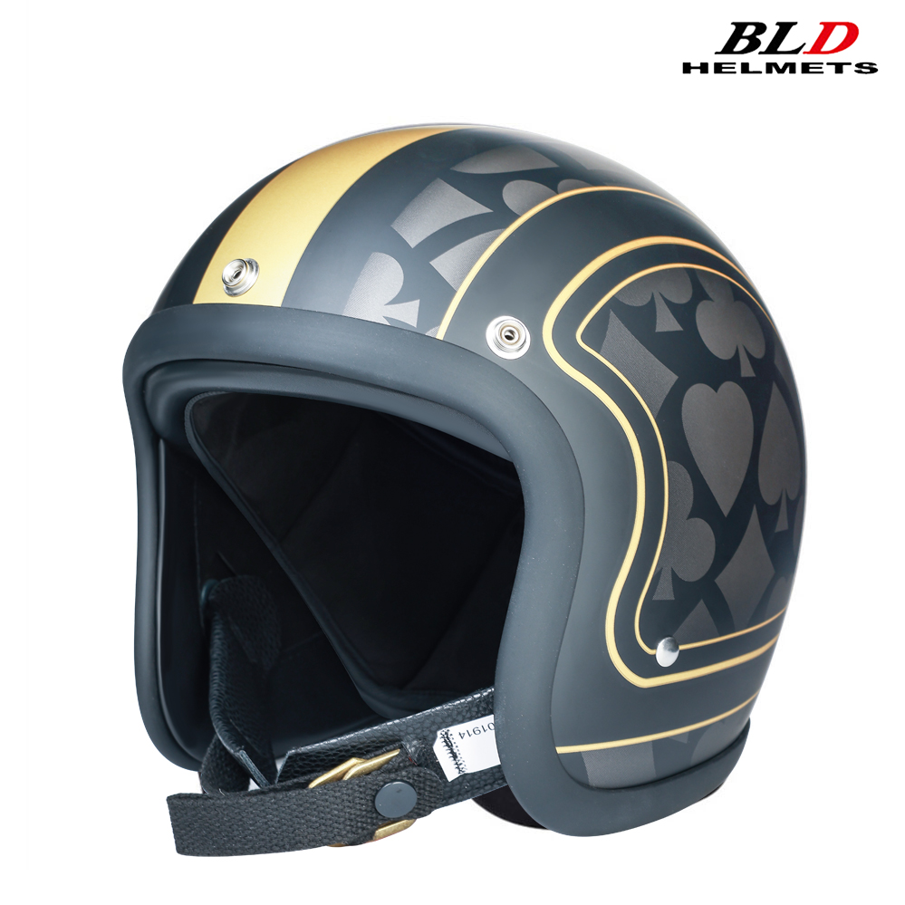 Vintage Fashion In Japan - ロープロファイル日本韓国スタイルファッション TT&COCASCOS 500TX レトロヴィンテージオープンフェイスオートバイヘルメットスモールシェルカスクカパセテ