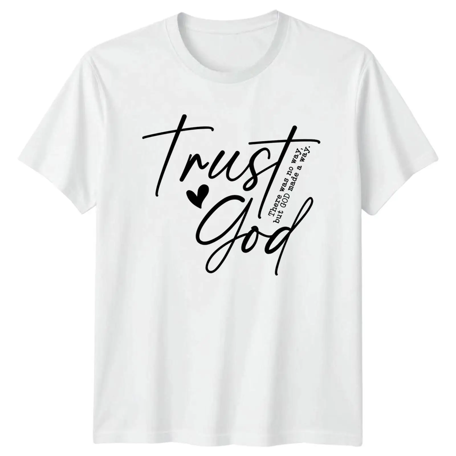 Vintage Fashion Herren - 神を信頼する キリスト教の信仰 宗教 ヘレン ダメン Tシャツ