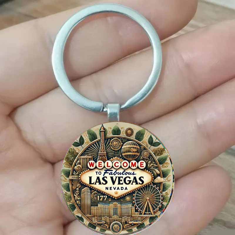ヴィンテージのラスベガスのキーホルダーは、ユニークなギフトア - Vintage Fashion Las Vegas のレビューと価格