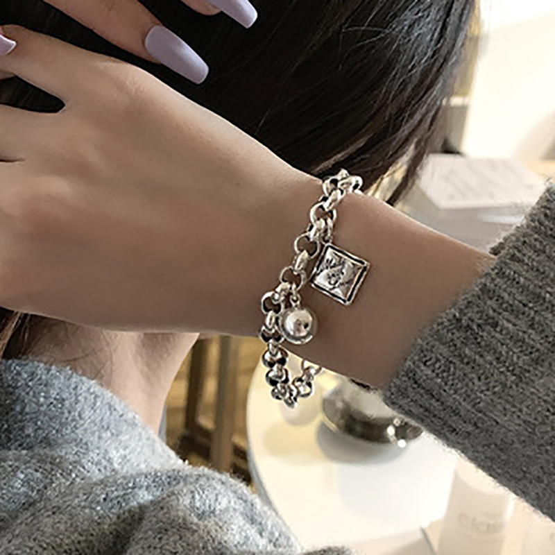 FOXANRY 英字タグパンク Brcacelet 女性のカ - Vintage Fashion Labels のレビューと価格