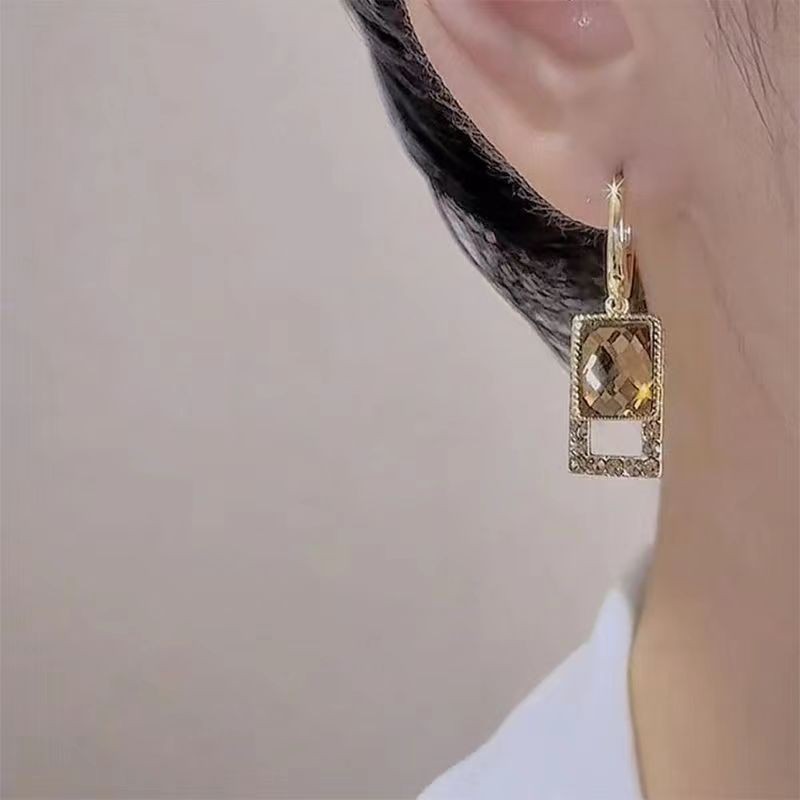 925 シルバー針韓国ファッションジルコンドロップイヤリング - Vintage Fashion Trends 2026 のレビューと価格