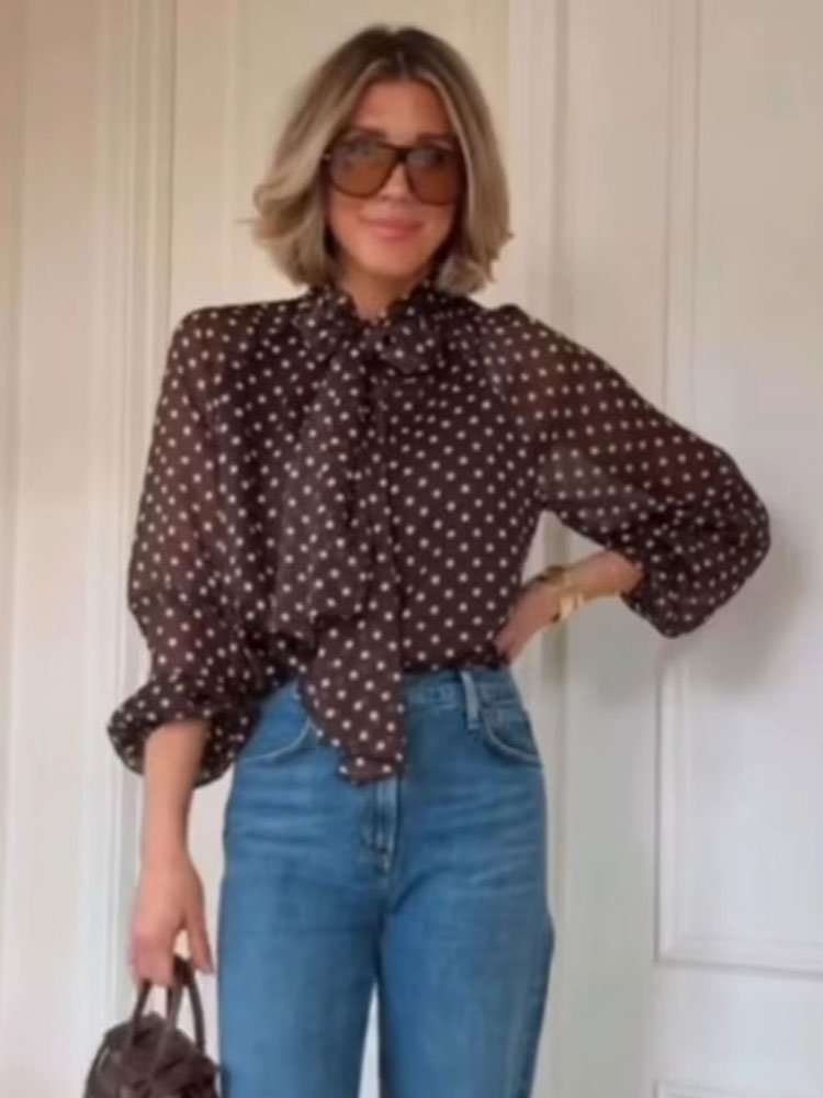 HH レディースファッション ヴィンテージ 水玉模様プリント - Vintage Fashion Trends 2026 のレビューと価格