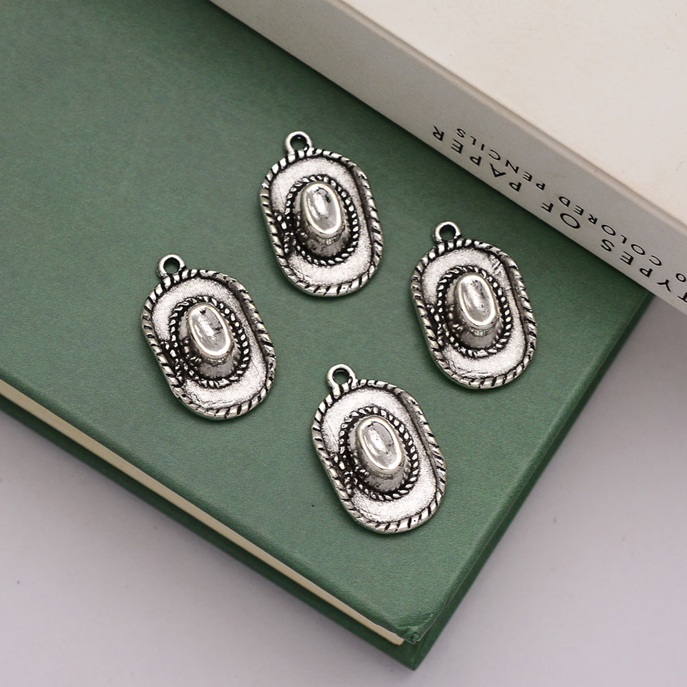 10 ピース/ロット--13x22x5mm アンティークシル - Vintage Fashion Finds のレビューと価格