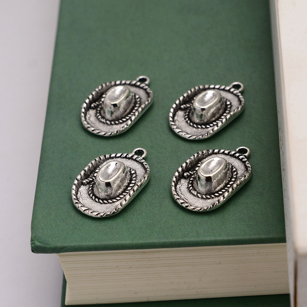 10 ピース/ロット--13x22x5mm アンティークシル - Vintage Fashion Finds のレビューと価格