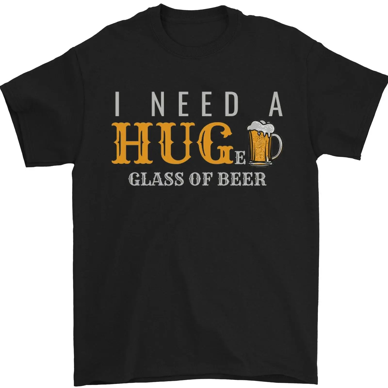 I Need A Riesig Glas Of Bier L - Vintage Fashion Herren のレビューと価格