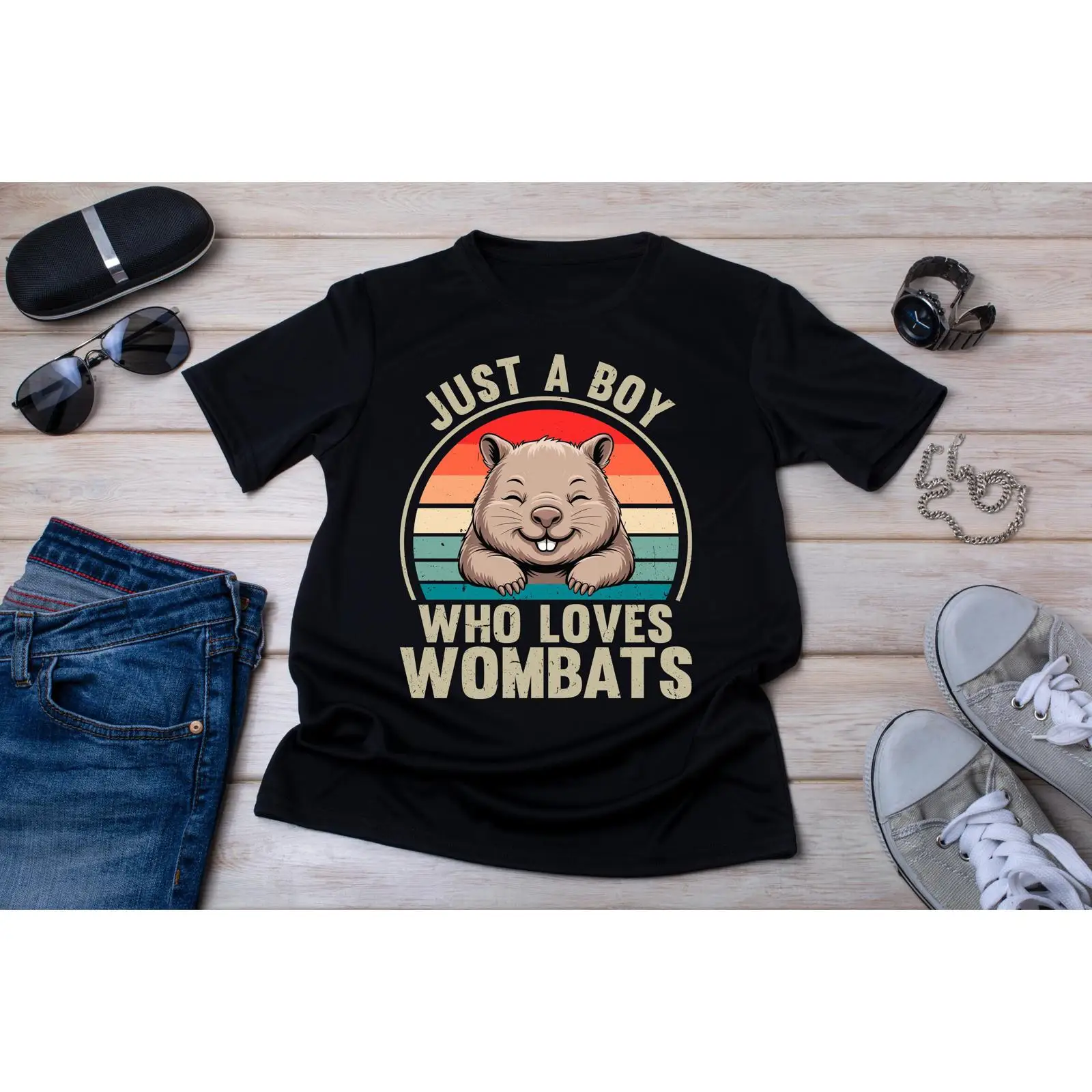 ウォンバットTシャツ ヴィンテージ マルスアップシャル 動物 - Vintage Fashion Australia のレビューと価格
