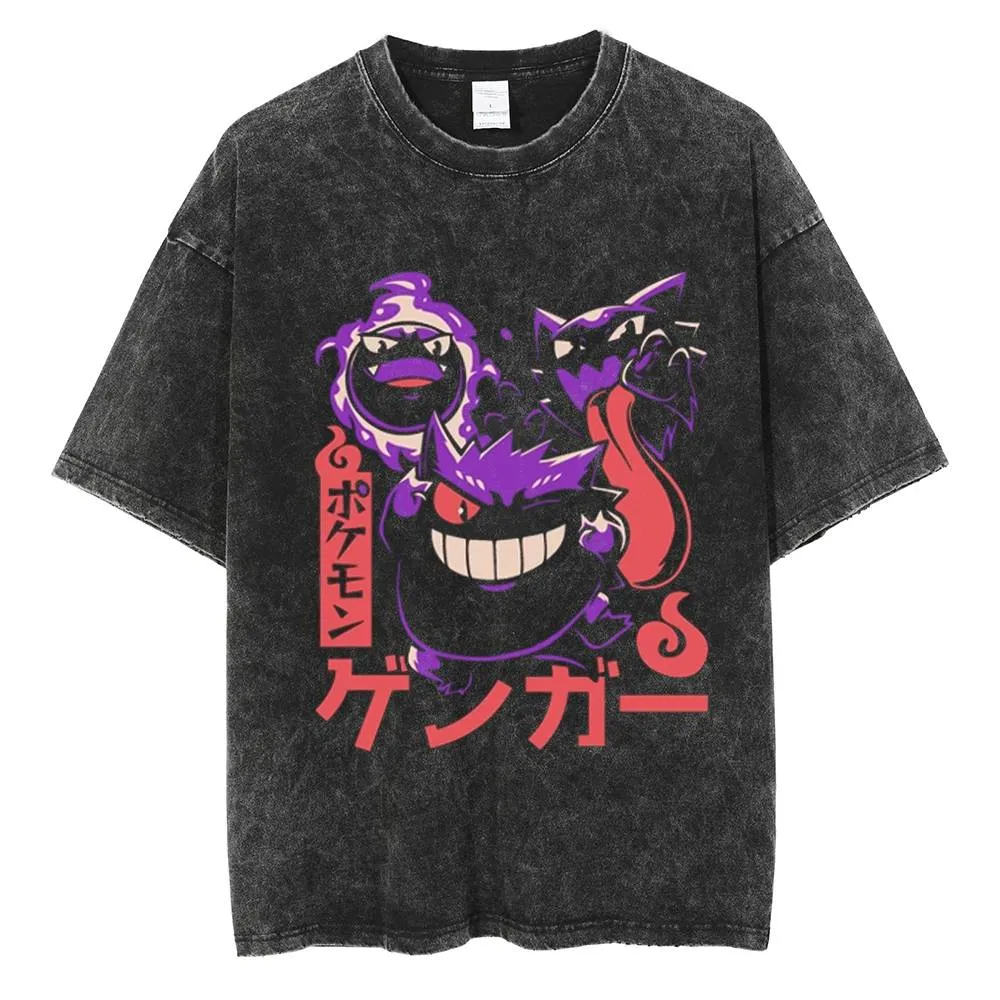 ポケモン ゲンガーとピカチュウ アニメTシャツ、ヴィンテージ - Vintage Fashion In Japan のレビューと価格