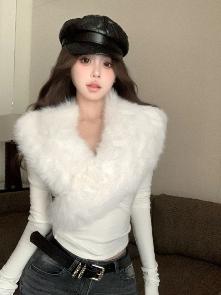 アメリカンヴィンテージホットガールハイエンド冬長袖セーター2 - Vintage Fashion Subculture のレビューと価格