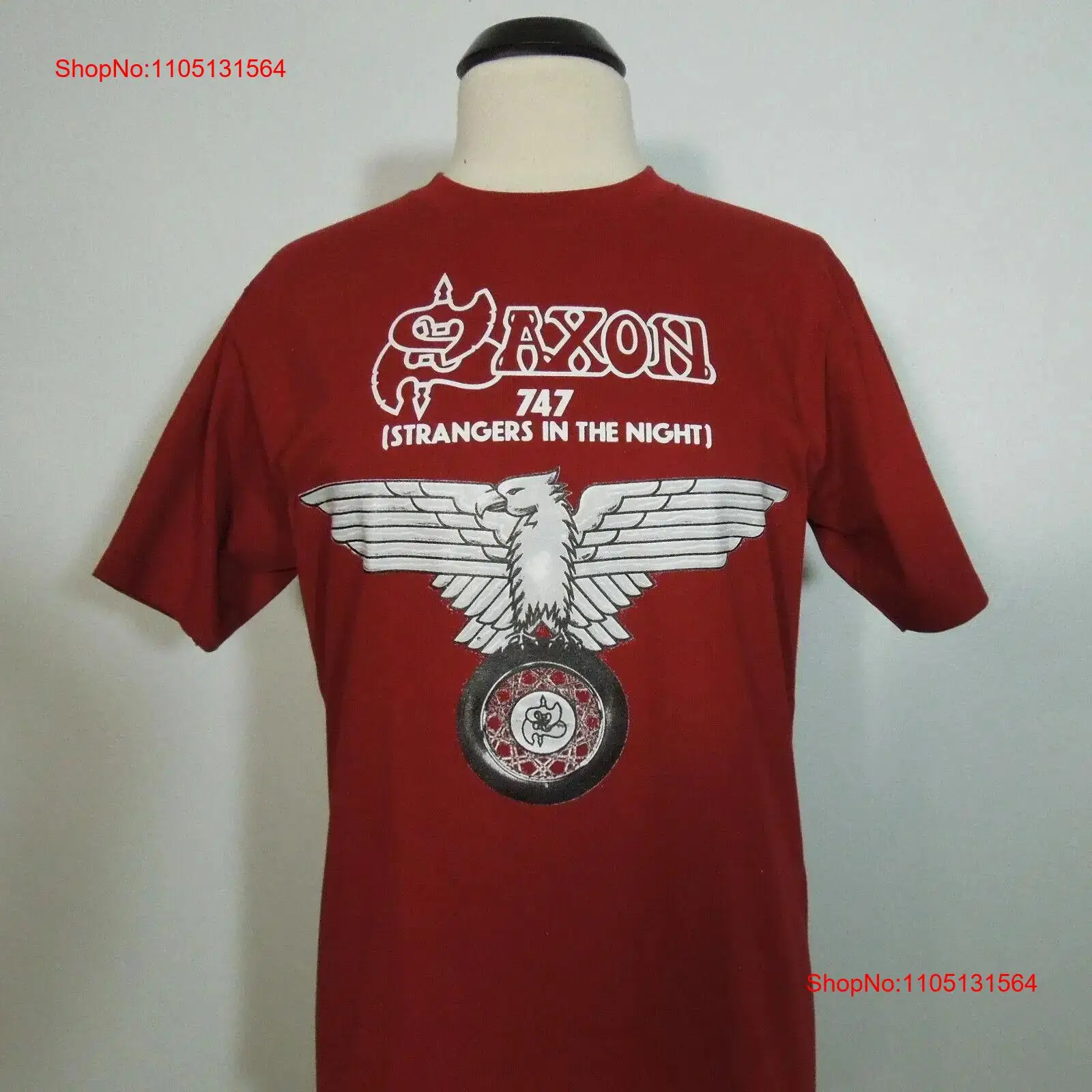サクソン 747 ストレンジャーズ イン ザ ナイト M ミ - Vintage Fashion Logos のレビューと価格