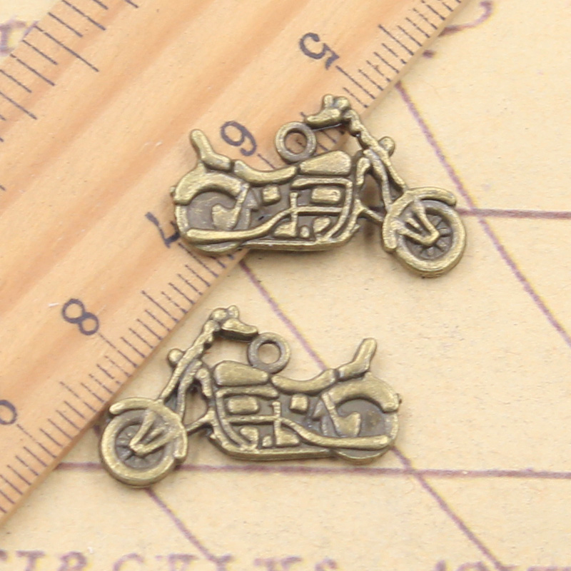 オートバイやスクーター用のアンティークシルバーカラーのチャー - Vintage Fashion Finds のレビューと価格