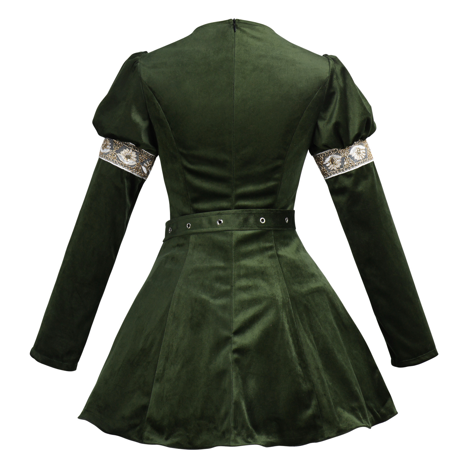 ゴシック・ビクトリア朝風フランスヴィンテージドレス - 中世 - Vintage Fashion Subculture のレビューと価格