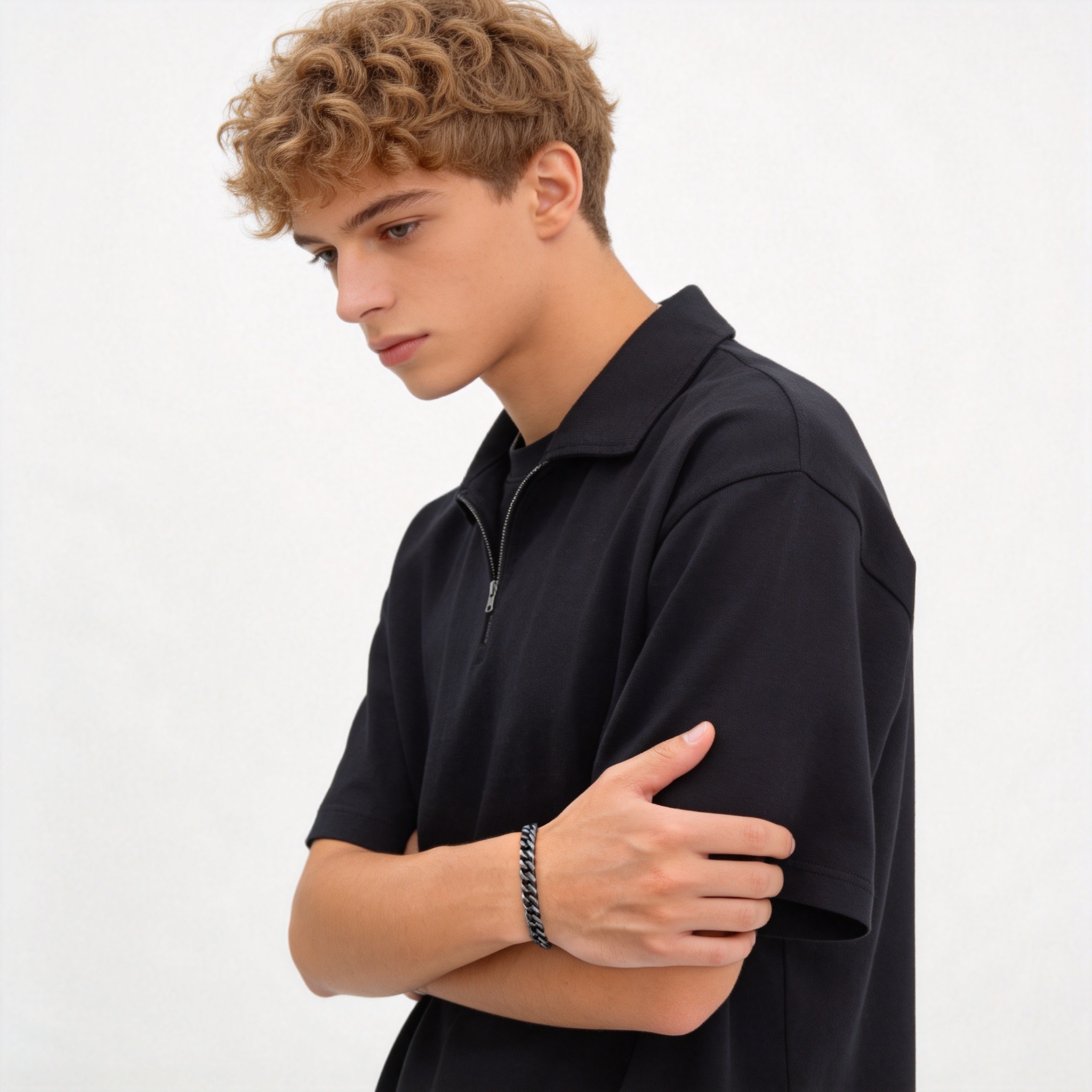 AIMH ヴィンテージグレーステンレススチールキューバンチェ - Vintage Fashion Ads のレビューと価格