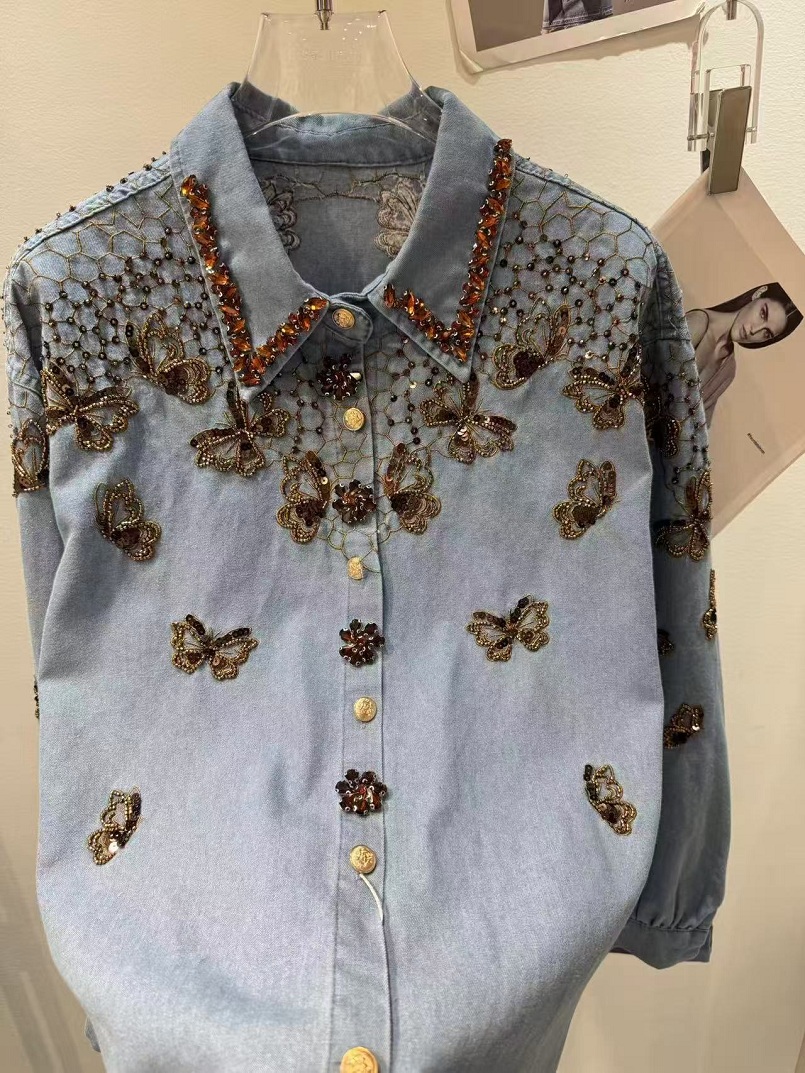 ラグジュアリースタイルデニムジャケット レディース ルーズカ - Vintage Fashion Trends 2026 のレビューと価格