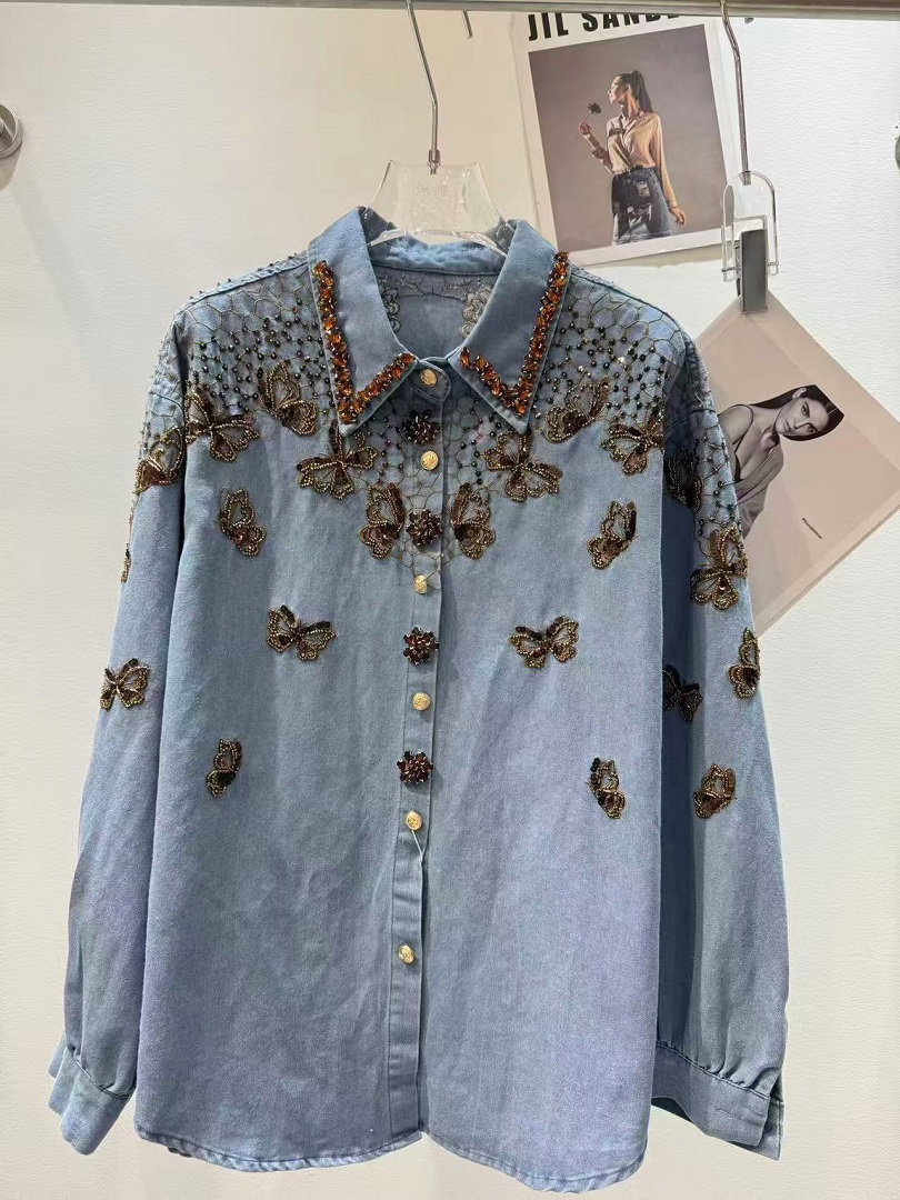 ラグジュアリースタイルデニムジャケット レディース ルーズカ - Vintage Fashion Trends 2026 のレビューと価格
