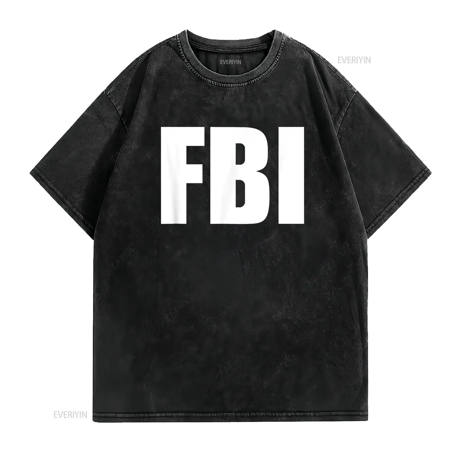 FBI T シャツ 联邦捜査局ロゴ ヴィンテージ ウォッシュ - Vintage Fashion Logos のレビューと価格